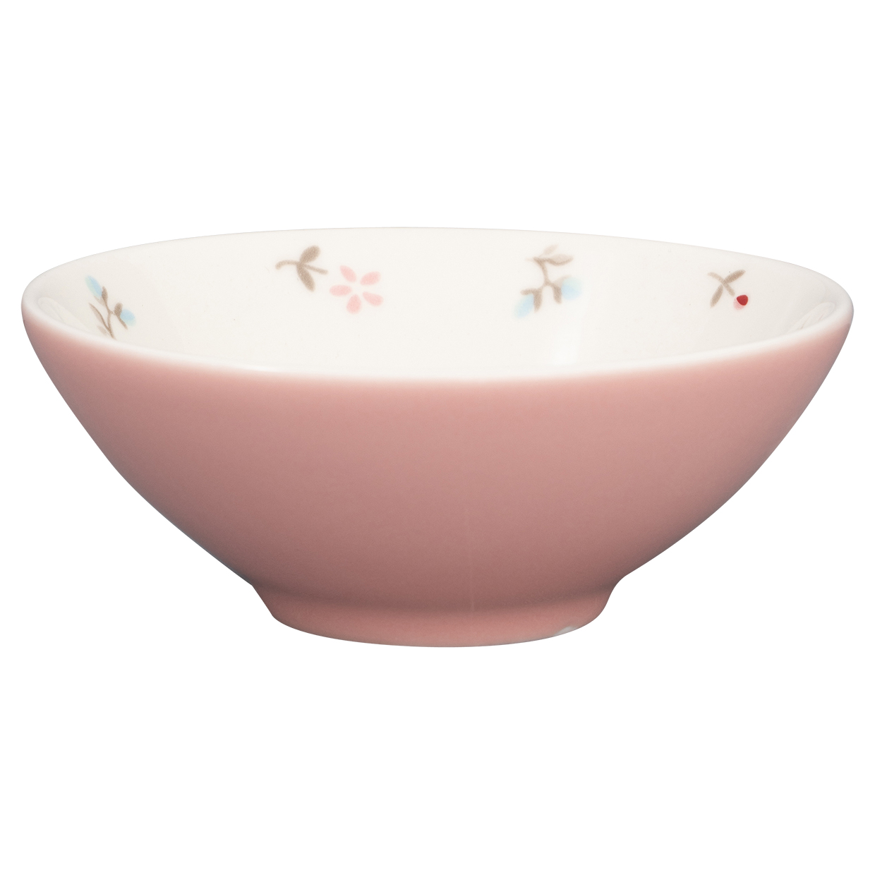 Greengate Schale Sweets bowl pale pink Junia inside