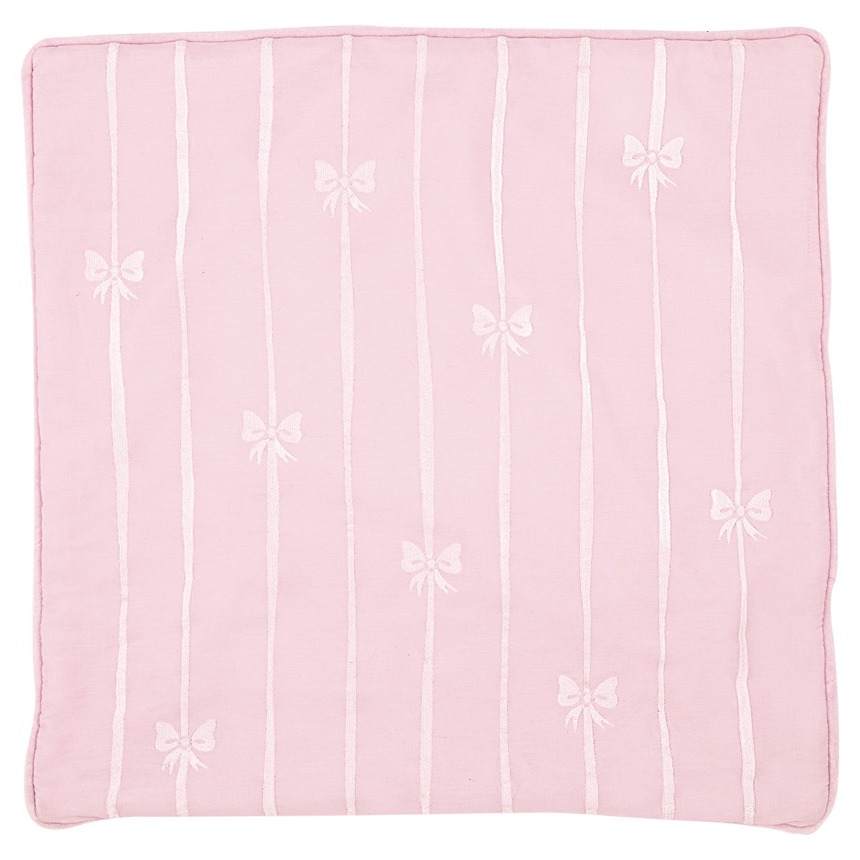 Greengate Kissenbezug Dolobella pale pink mit Stickerei 50x50 cm