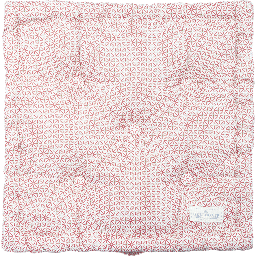 Greengate Sitzkissen/Matratzenkissen Britt pale pink 50x50 cm