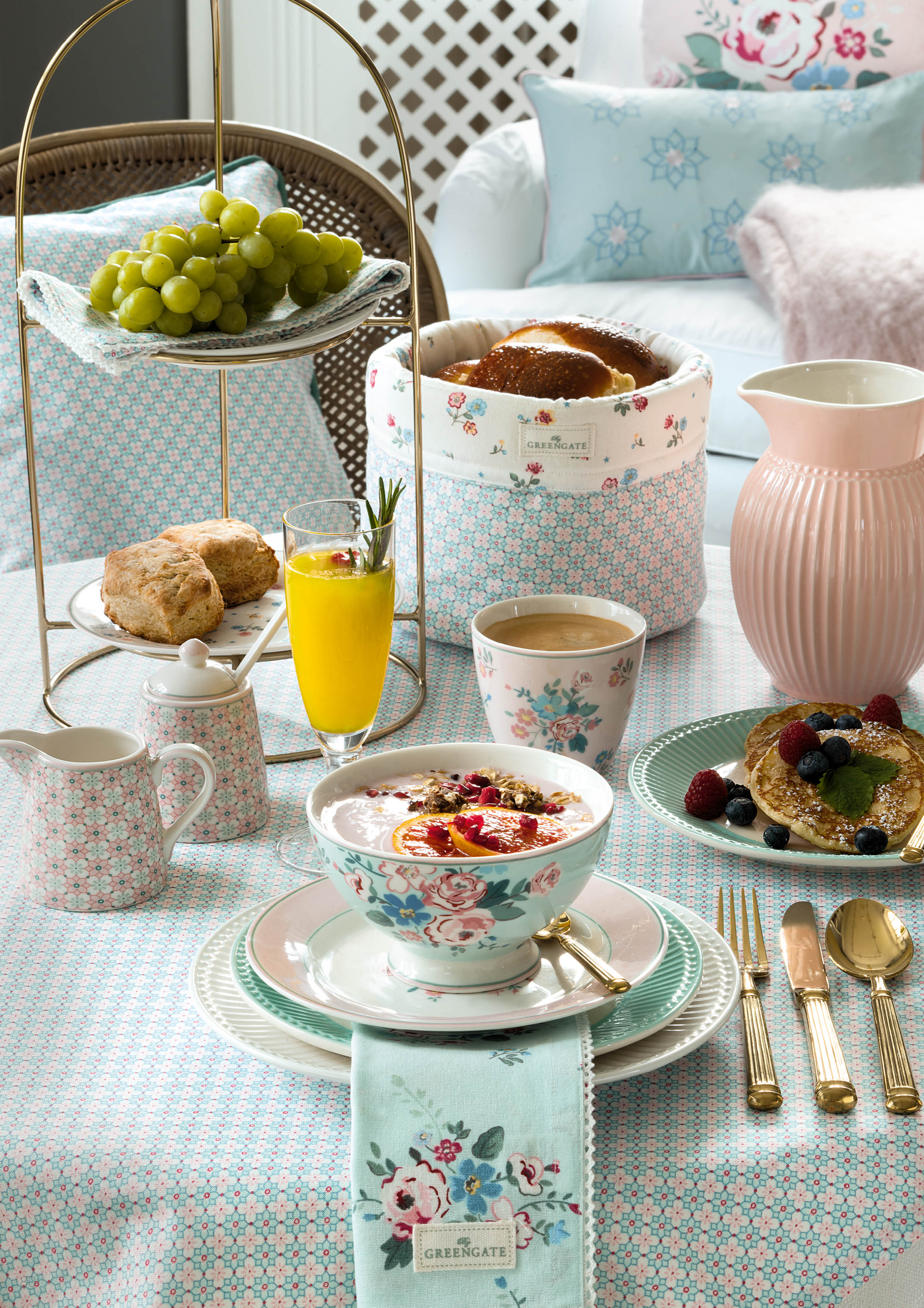 Greengate Teacup Jalia white Becher