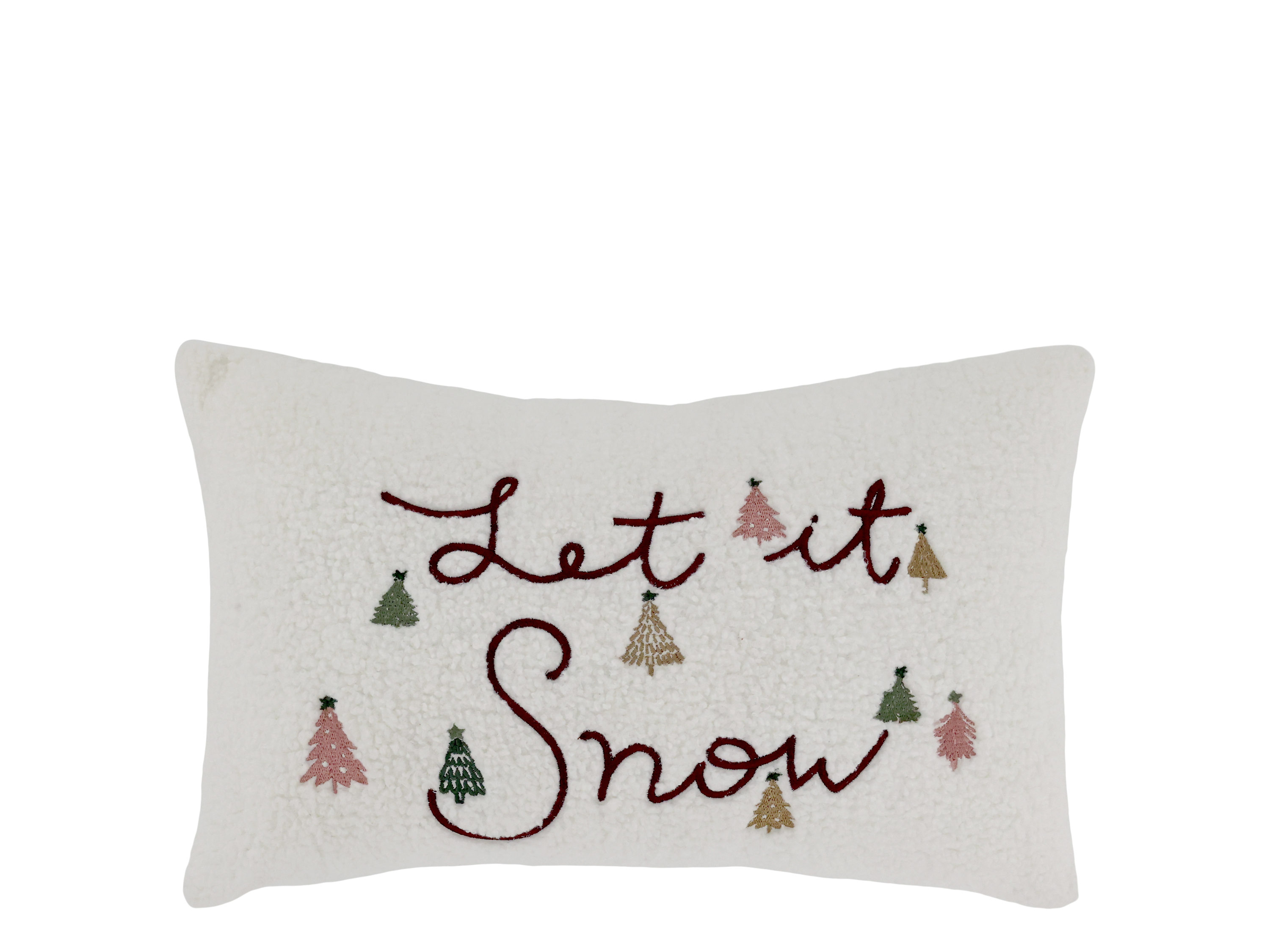 Chic Antique Kissenbezug Let it snow creme